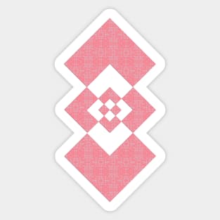 MidCentury Pink Sticker